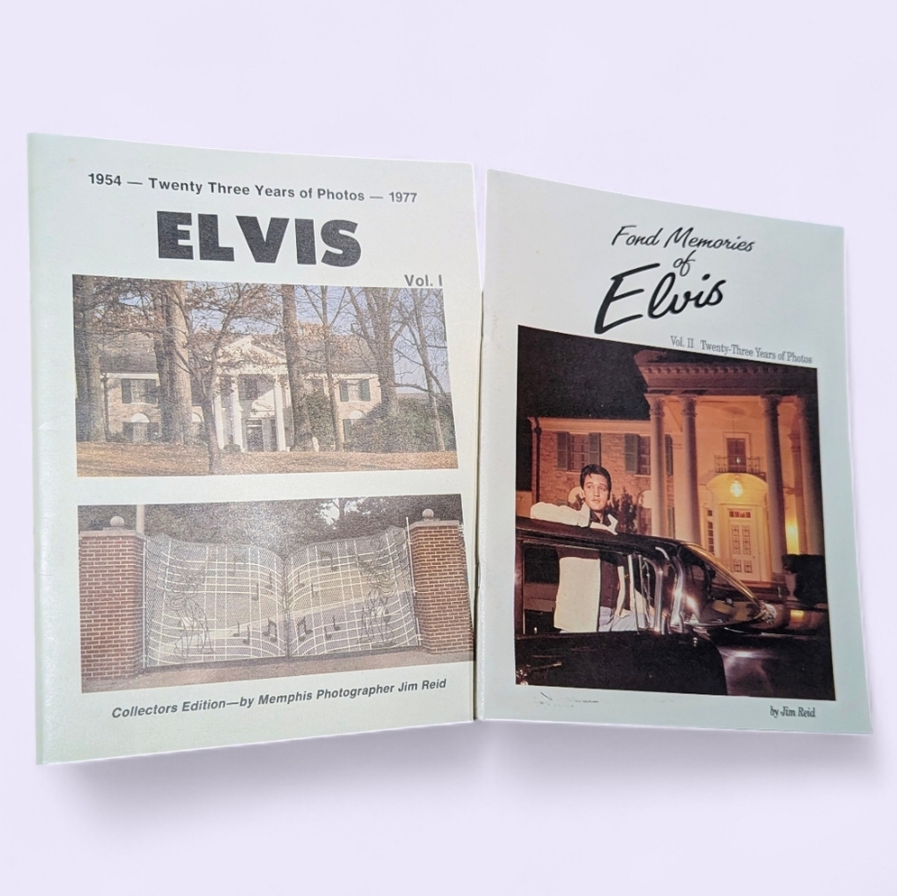 2 Elvis Photo Books